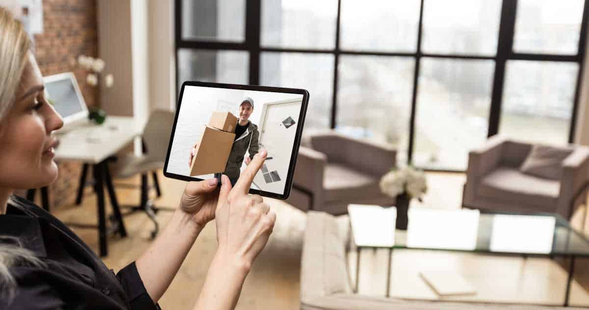 Fire truck in motion